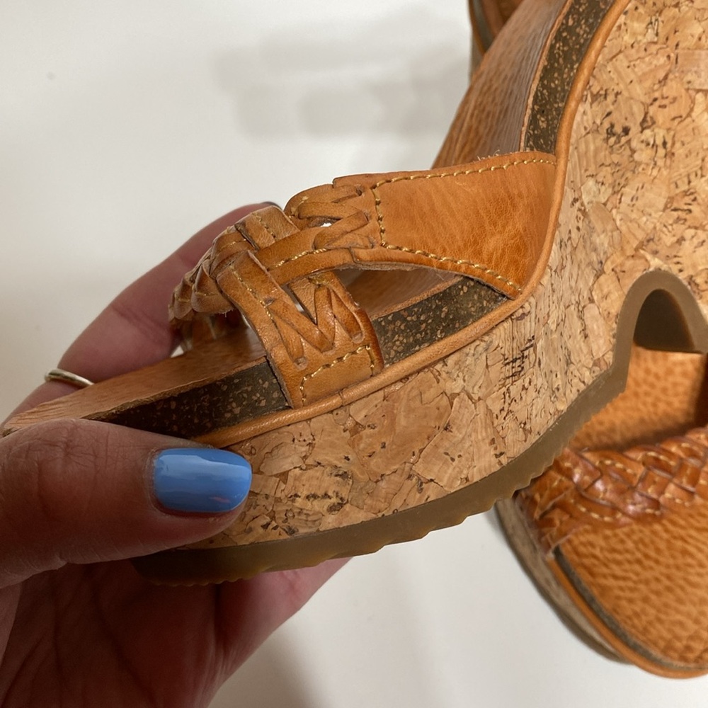Frye Braylin Braided Cork Wedge - Picture 14 of 15